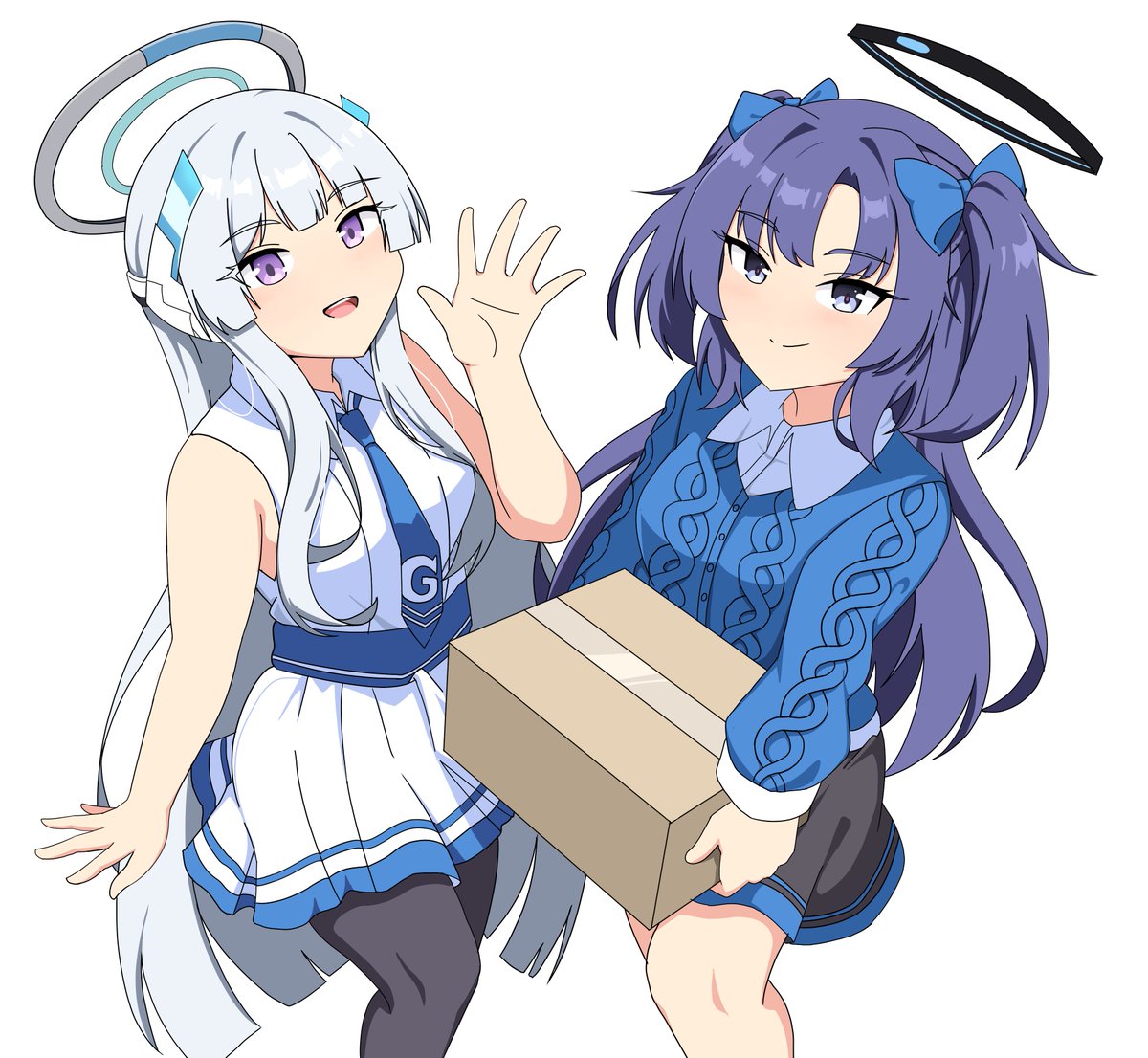 💙🤍
#ブルアカ   #BlueArchive