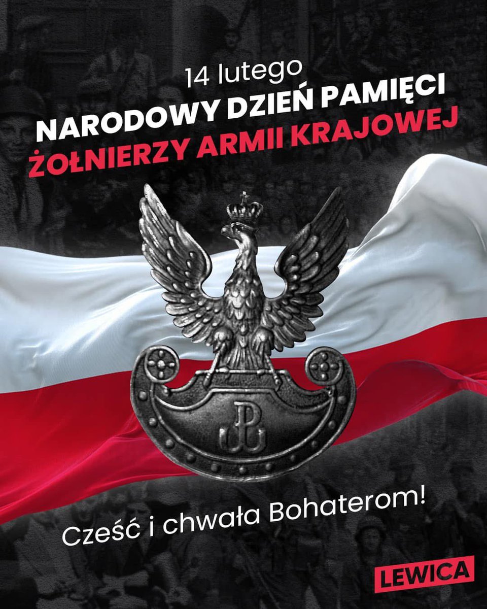 🇵🇱 14 lutego 1942 roku, na rozkaz Naczelnego Wodza gen. Władysława Sikorskiego, powołano Armię Krajową – największą w Europie podziemną armię walczącą z okupantem niemieckim.

🤝 AK była kontynuatorką Służby Zwycięstwu Polski (SZP) i Związku Walki Zbrojnej (ZWZ). Skupiała polskie