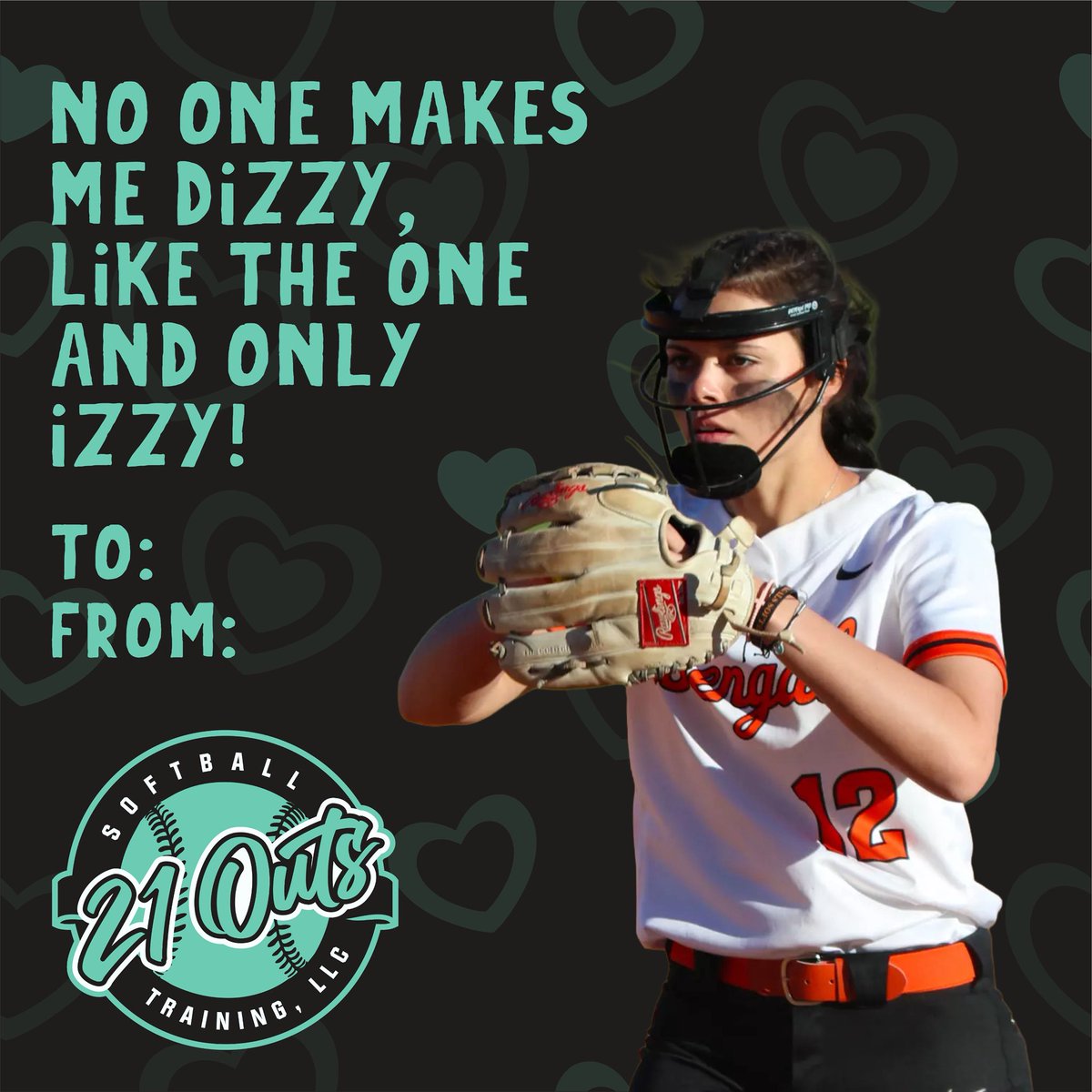 21_outssoftball's tweet photo. Happy Valentine’s Day from all of us at 21 🤍😉 https://t.co/w2MOh9Tl6b