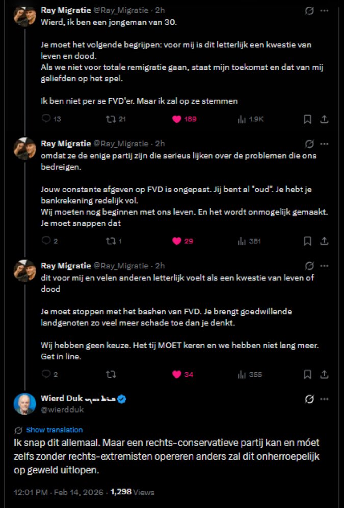 Wierd Duk landverrader, check zijn reactie😂😂😂😂😂