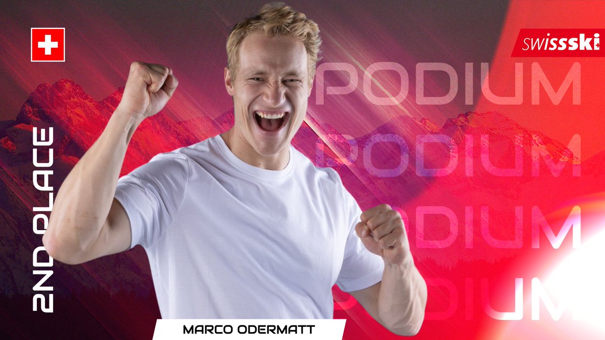 swissskiteam's tweet photo. DOPPELPODEST IM OLYMPIA-RIESENSLALOM! 🥈🥉🇨🇭

Marco Odermatt holt sich Riesen-Silber, Loic Meillard gewinnt Bronze – sie müssen sich dabei nur dem überragenden Lucas Pinhero Braathen 🇧🇷 geschlagen geben. 🥹 #CONGRATS! 💪🏼

#swissskiteam #swissolympicteam #milanocortina2026 https://t.co/MZWQQzONlP