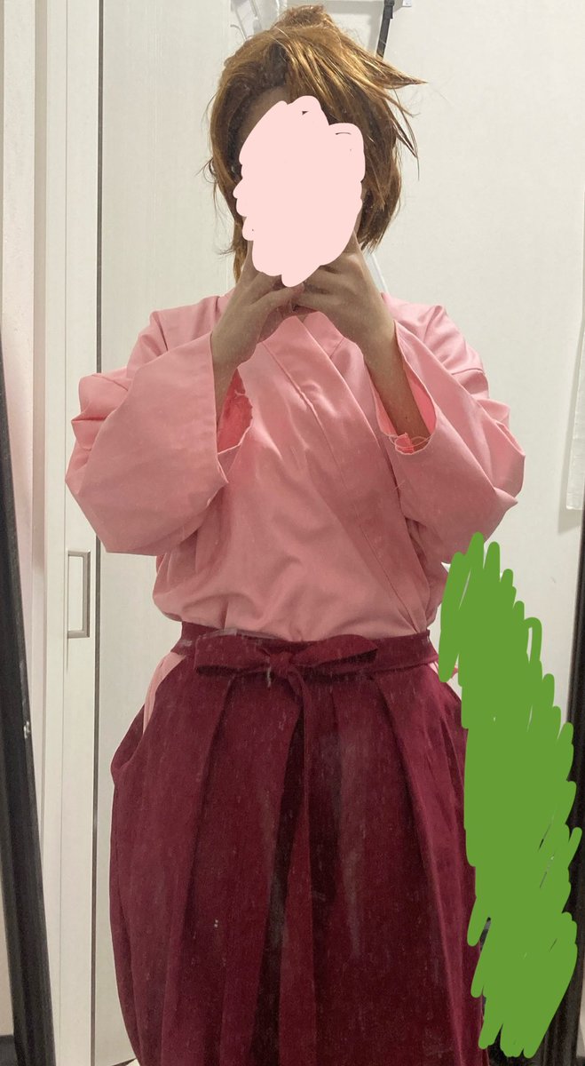 akteng1's tweet photo. ウィッグ前日完成部😢 https://t.co/mMkAwnwyH0