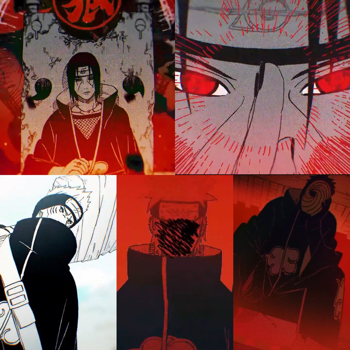 NARUTOアニメ20周年記念暁PVいつ見てもカッコ良すぎて何回も見てしまう