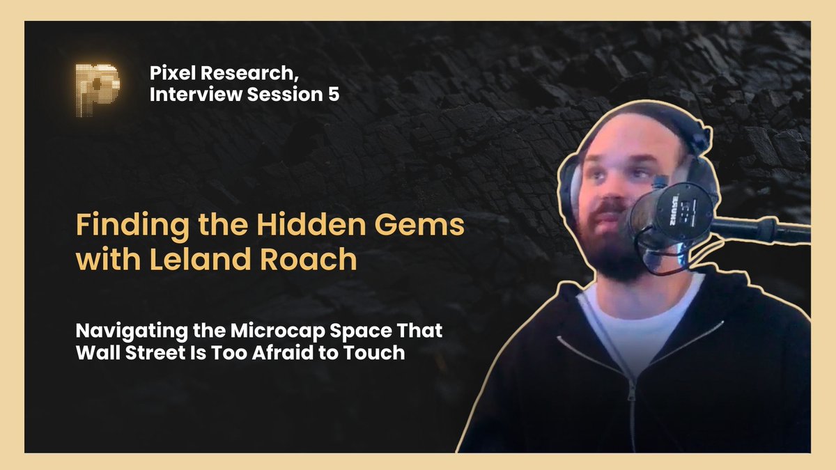 Pixelresearch_'s tweet image. Finding the Hidden Gems of the microcap space. 

I sat down with @leevalueroach of The Value Road to discuss why he focuses on the "unloved and distressed" microcap space.

pixelresearch.substack.com/p/finding-the-…