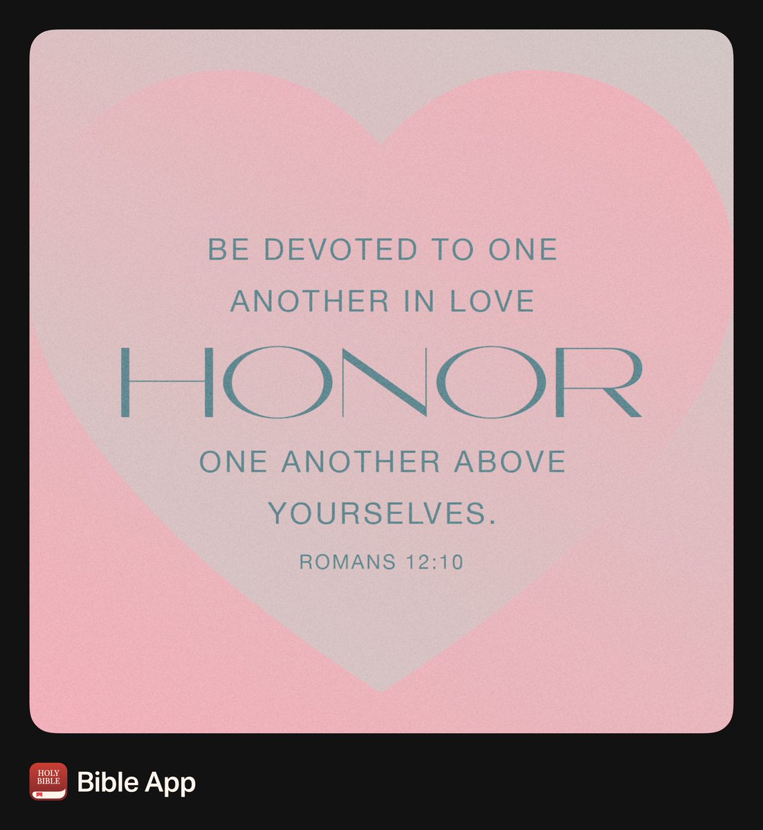 Happy L🩷VE Day! 😄💕 #ValentinesDay #VerseOfTheDay by <a href="/YouVersion/">YouVersion Bible App</a>