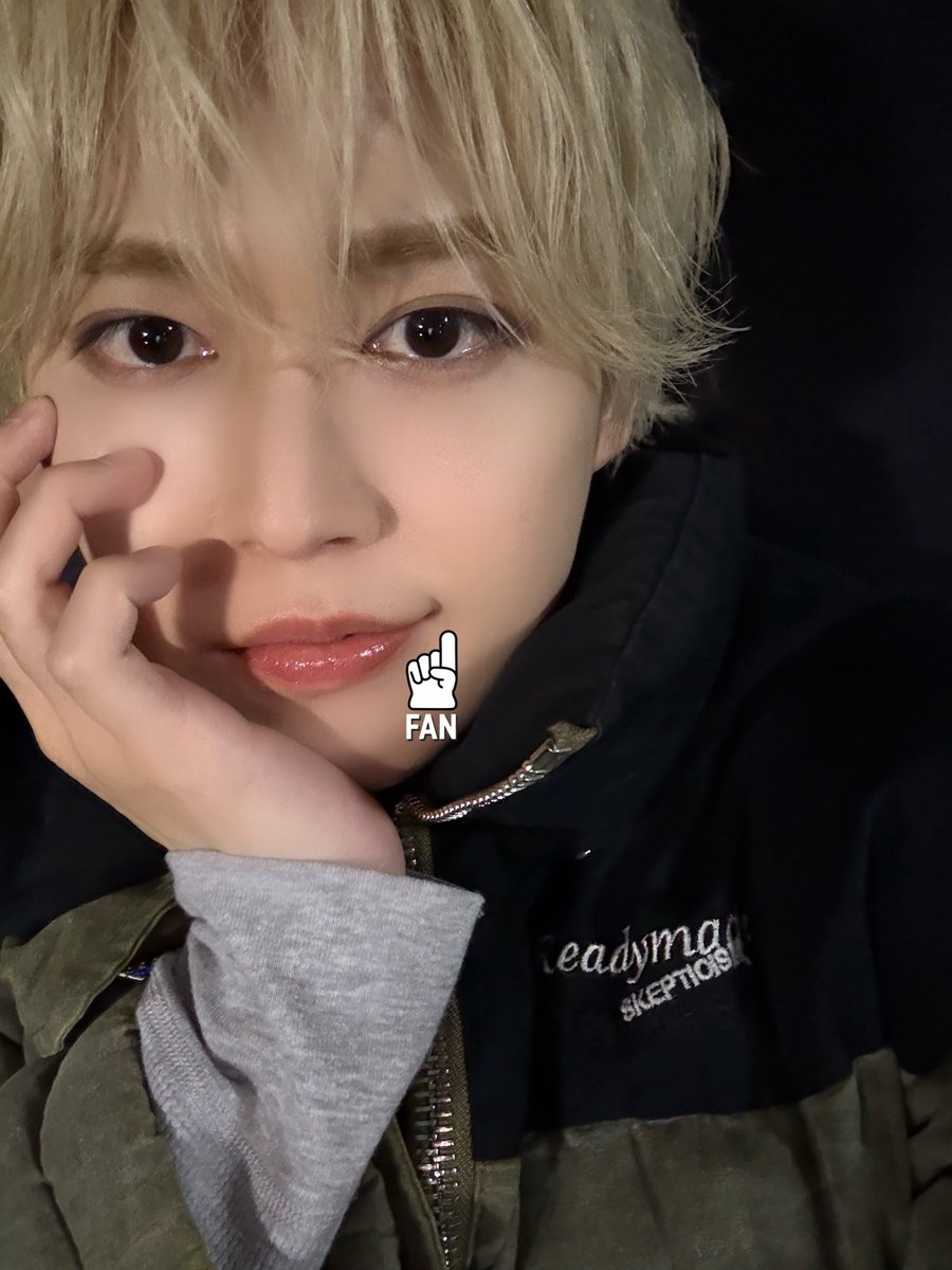 何回も言いますがこの髪型1番好きです
あとこのクイッて上がった口角可愛すぎます

 #HappyValentinesDay 
 #JO1
 #白岩瑠姫