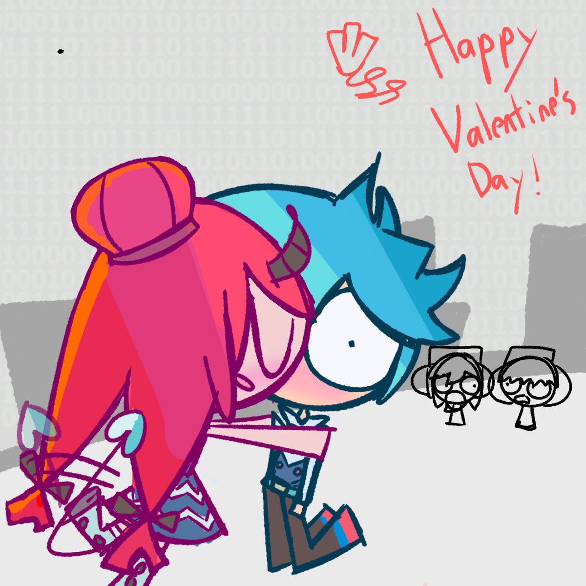 RealOsstrix88's tweet photo. Happy valentines!
#radiogosha #diskowarp #s3rl #valentinesday #valentinesdayart https://t.co/3sQUfv388p