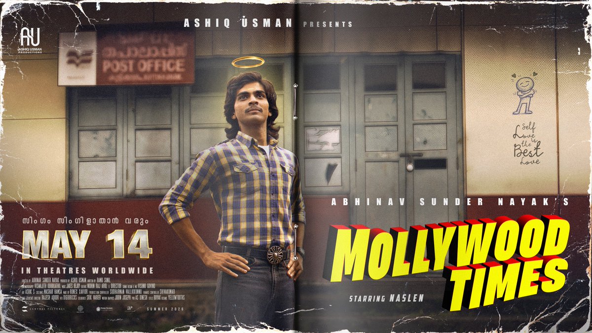 abhinavsnayak's tweet image. #MollywoodTimes Release announcement posters. #Naslen