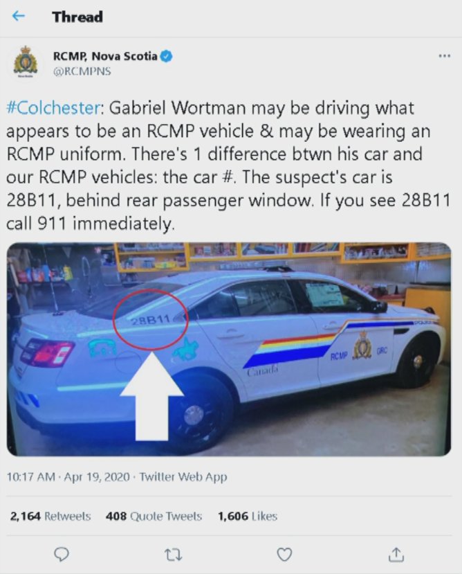 Should we refer to the Portapique shooter as an RCMP officer because he appeared to identify as one?