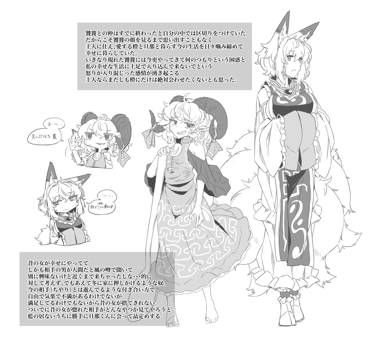 えぐぞがみ時空尤藍関係&冬コミのプロットというか・・・なんかめっちゃ夢小説みたくなってるので注意(?)・・・ 