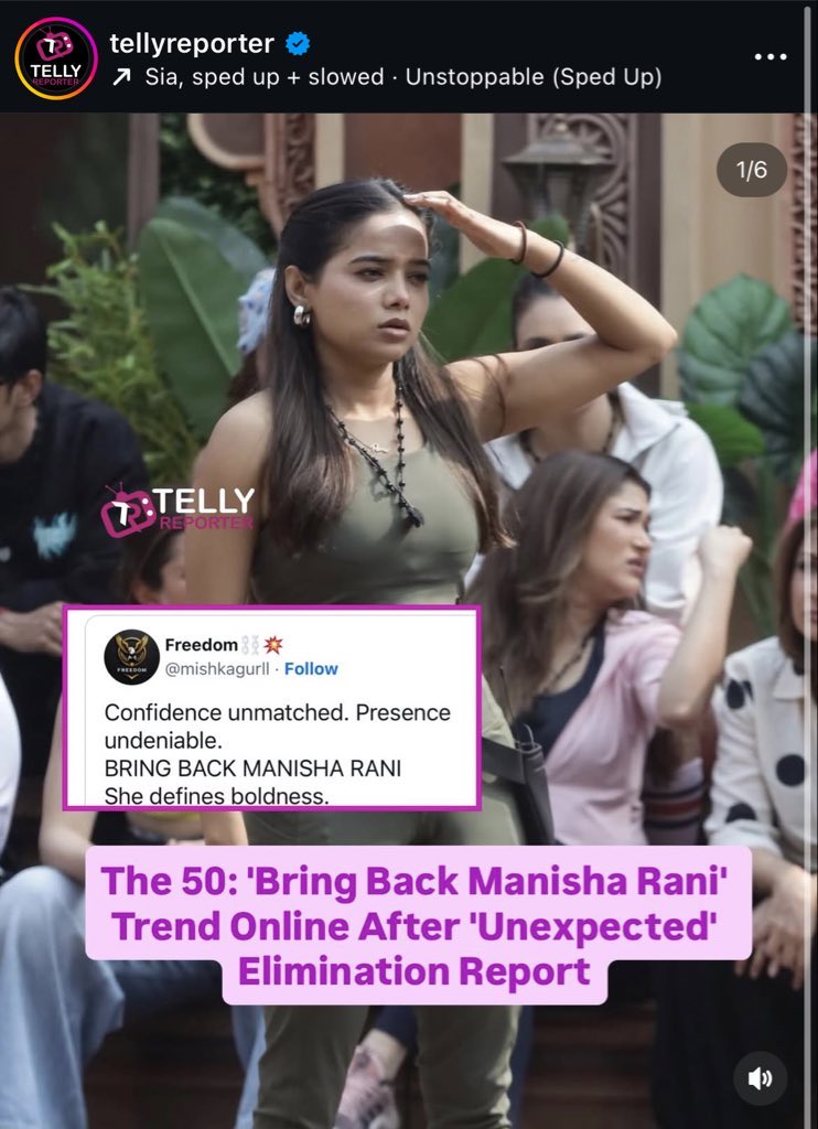 ManiKaDeewana's tweet photo. She is fearless and lone warrior everyone wants she deserves a second chance  

BRING BACK MANISHA RANI https://t.co/IfZeXWa06V