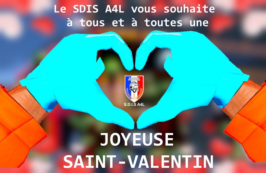 Bien que les célibataires disent qu’il s’agit d’une fête commerciale. 🛒

Le <a href="/SDIS_A4L/">S.D.I.S - A4L</a> vous souhaite à toutes et à tous une très belle #SaintValentin.

Prenez soin les uns des autres, aujourd’hui et toute l’année. ❤️