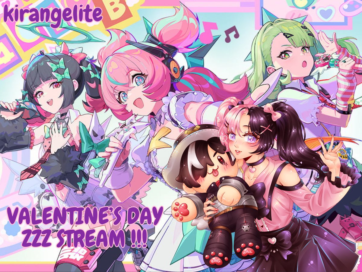 [🩷RTs appreciated] guerilla zzz valentines stream !!! will you be my valentine, penpal ? 🩷
twitch.tv/kirangelite

#ZenlessZoneZero #ENVtubers