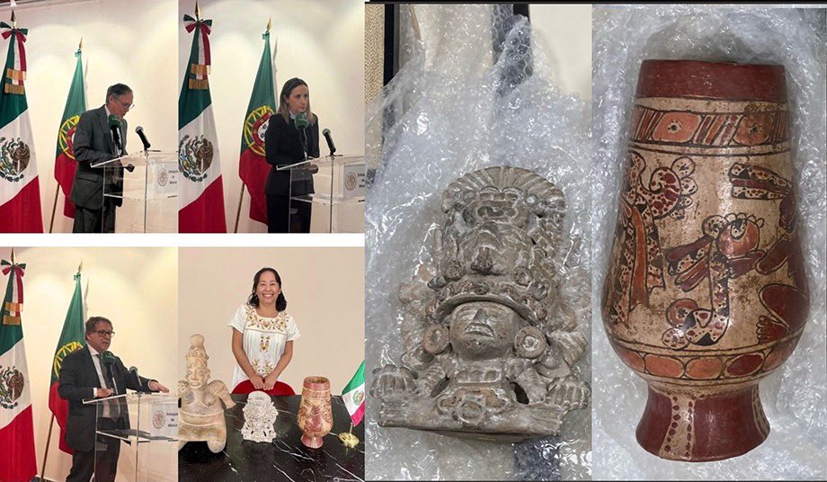 Por primera vez, Portugal restituye a México piezas arqueológicas sustraídas

diariomomento.com/por-primera-ve…