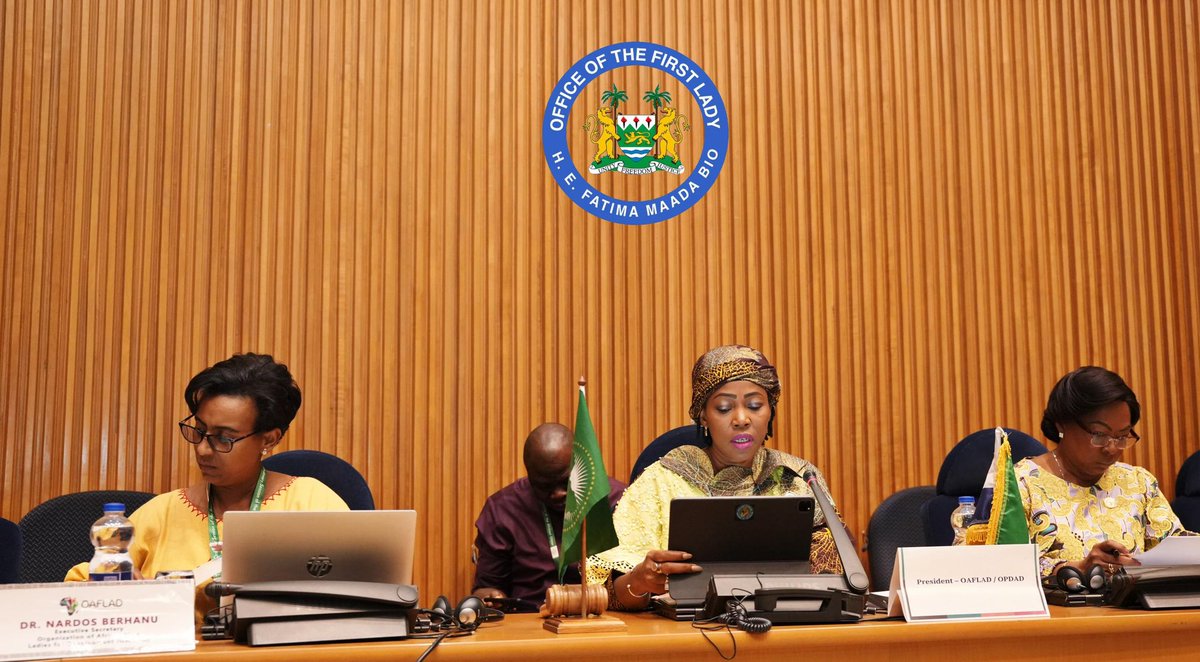 H. E. Fatima Maada Bio tweet media