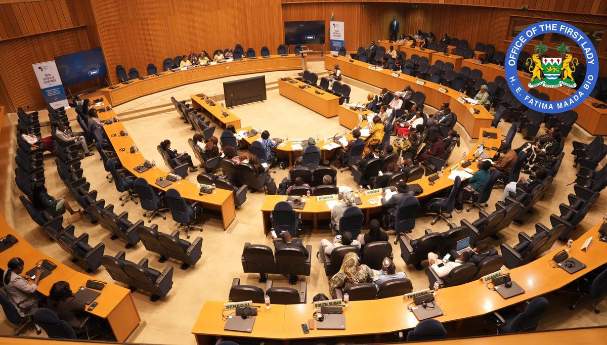 H. E. Fatima Maada Bio tweet media