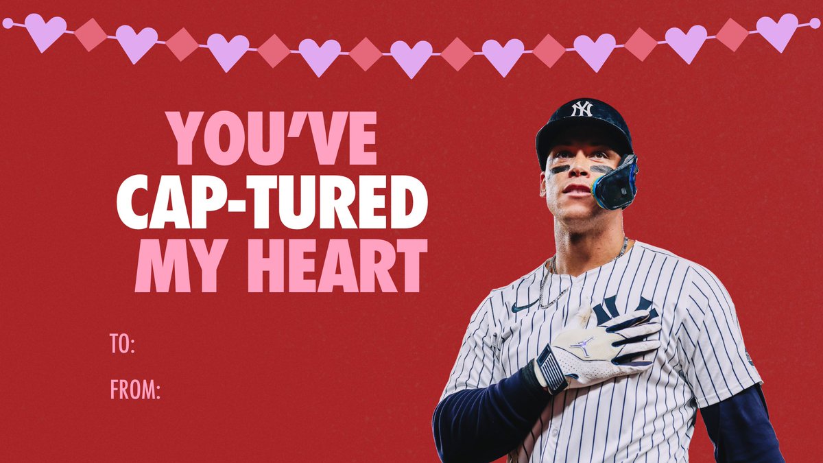 We loved you right off the bat 💗
Happy Valentine's Day!