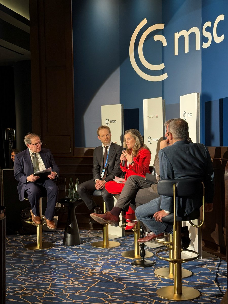 Chrystia Freeland tweet media