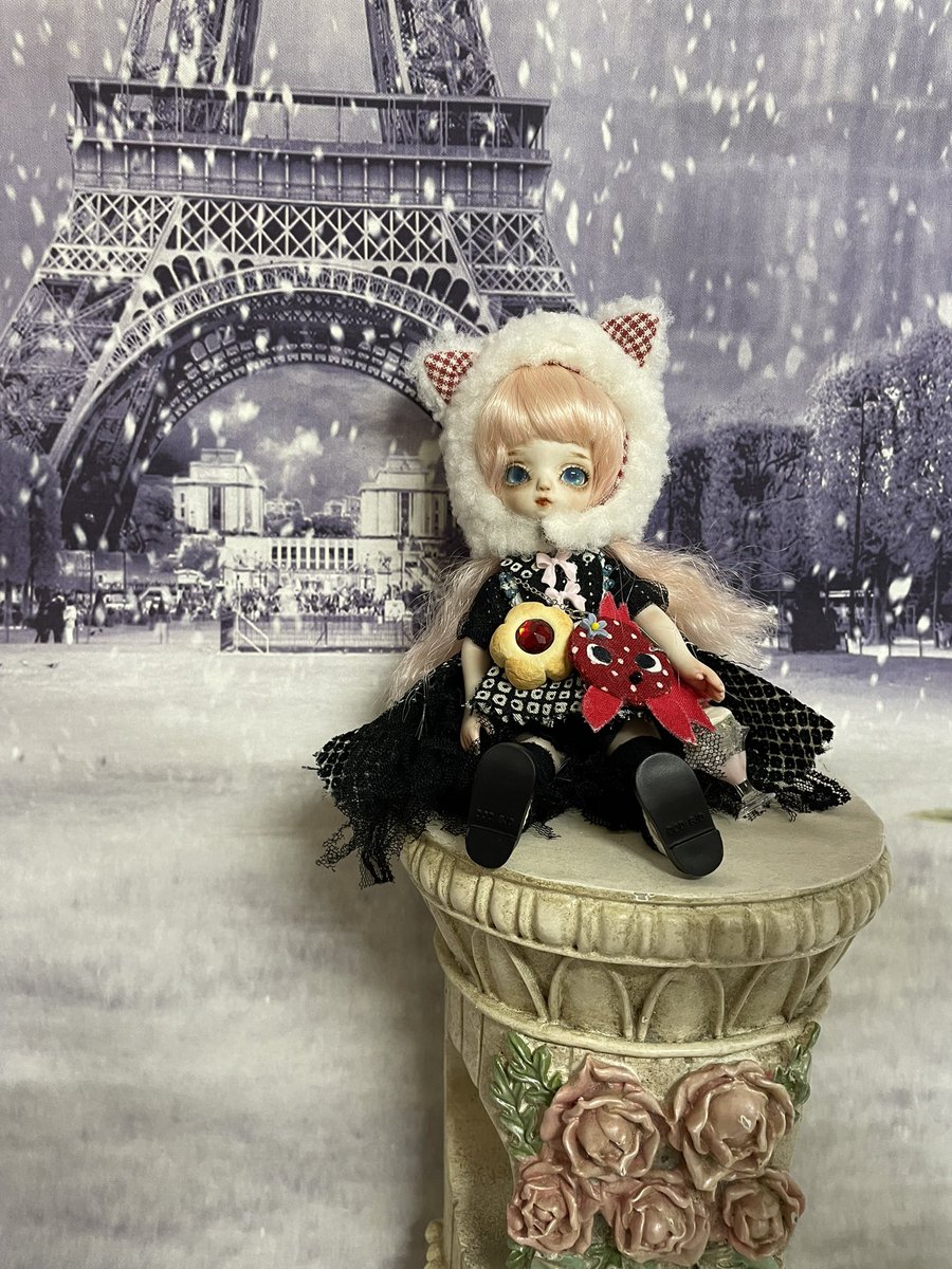 昨年12月のアイドール東京でお買い求め頂いたオビツ11サイズのポンチョ