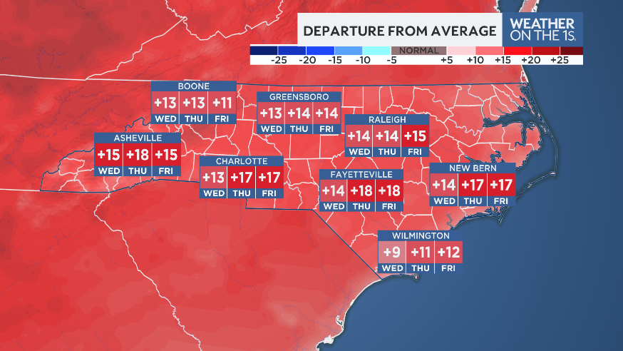 Polls have opened!
a) spring-time warmth 
b) winter temperatures
If you chose spring-time warmth you are in for a treat come next week.
<a href="/SpecNews1CLT/">Spectrum News 1 CLT</a> 
#ncwx #cltwx #gsowx #rduwx #avlwx