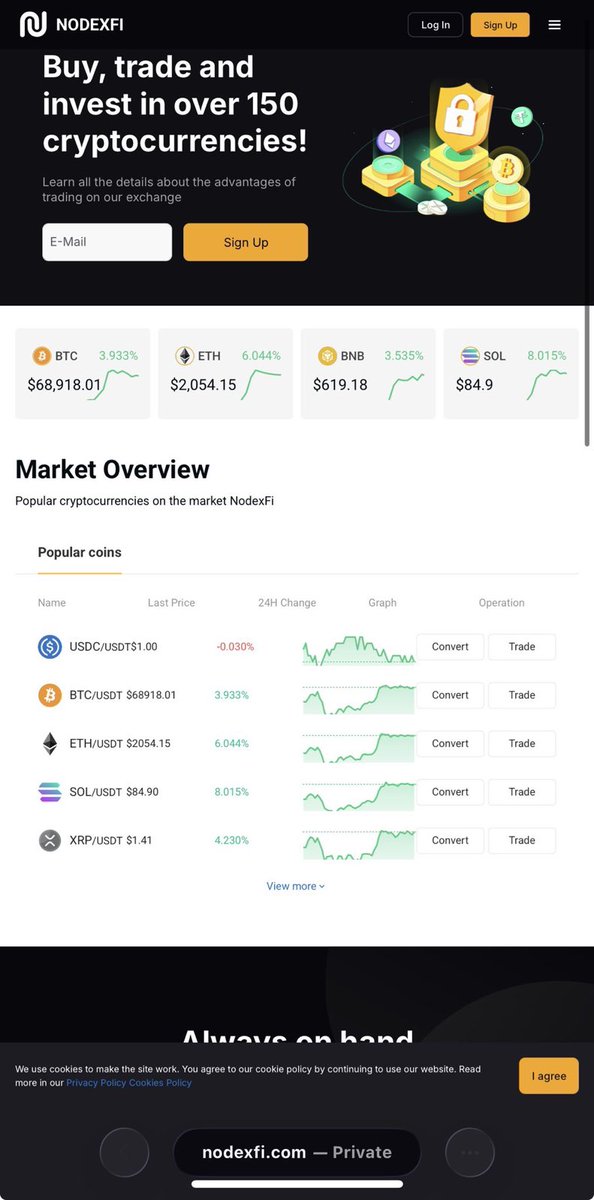 FrederickGLC's tweet image. Watch for #nodexfi.com pop-ups claiming your "passive yield" is ready; these are malicious scripts used to drain connected wallets today.
If you’re a victim send A Dm for Recovery
