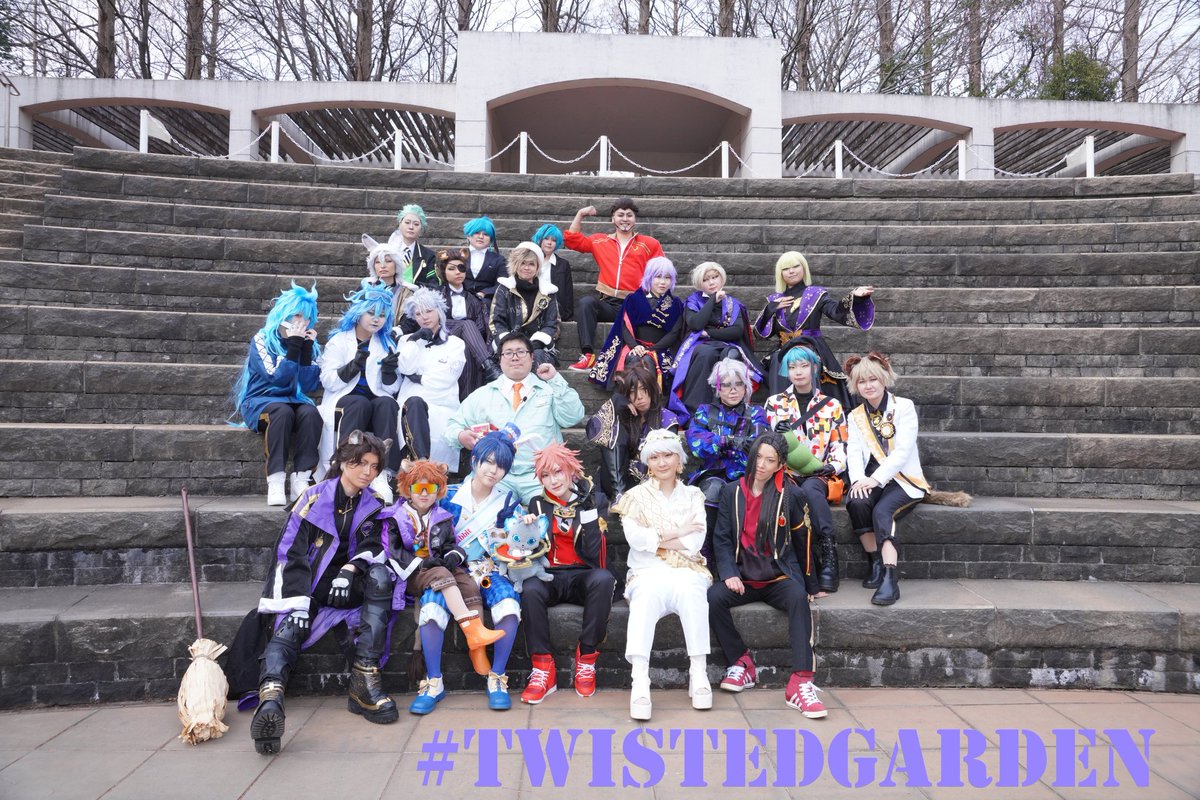 TWISTEDGARDEN 本日の集合写真！ おまたせしました🙇