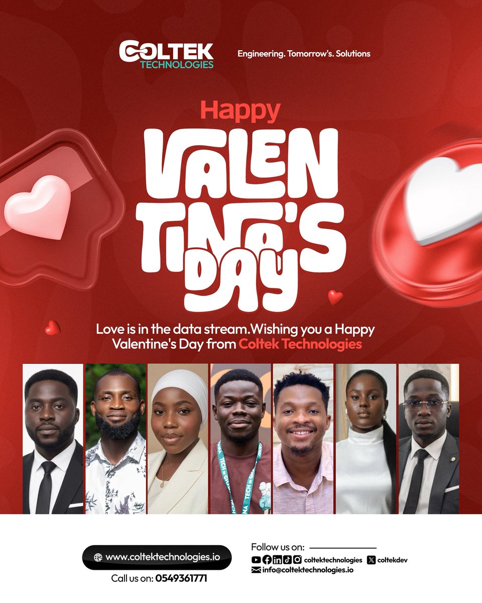 coltekdev's tweet photo. Love is in the data stream ❤️
Happy Valentine’s Day from Coltek Technologies https://t.co/DOCwNhazvG