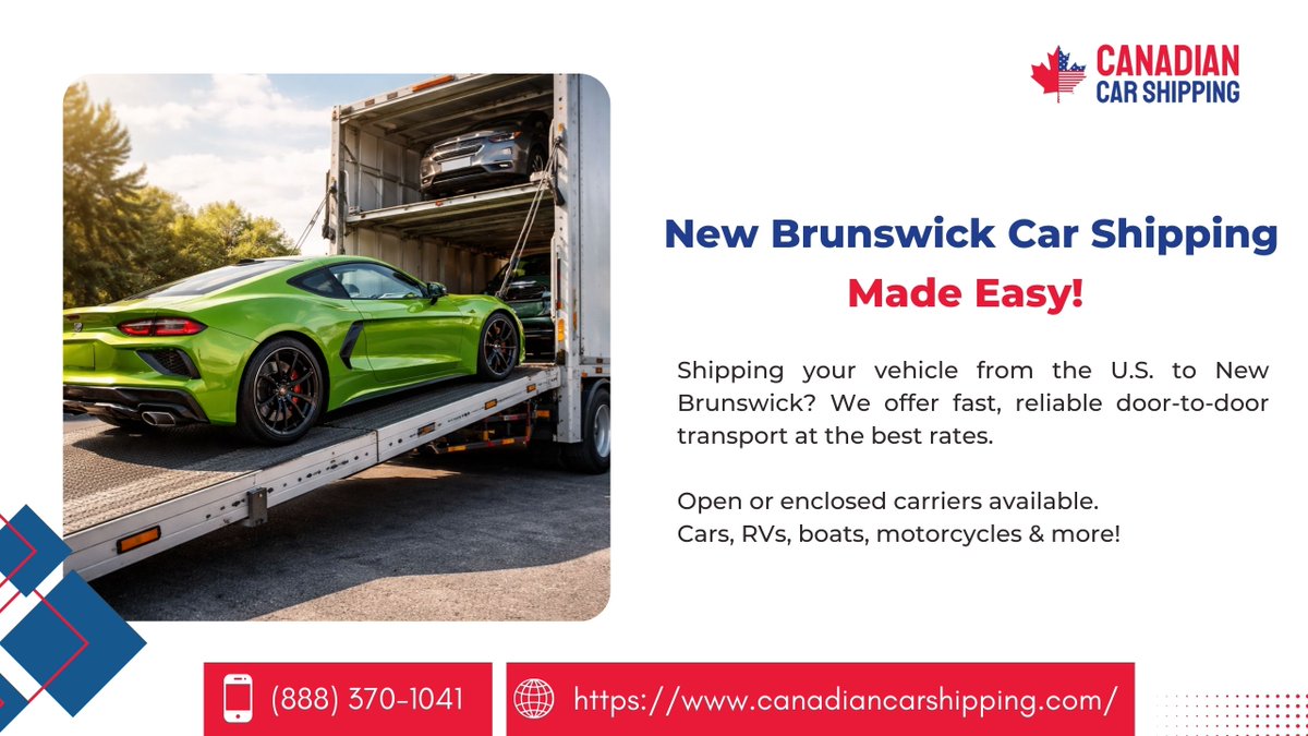 Canadian Car Shipping tweet media