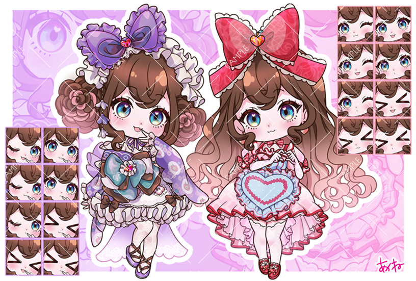 こちら、cozopro所属の 白雪 姫りんご ちゃんのSDをお仕立てさせて