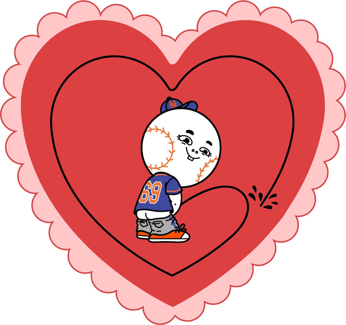 MetsJr69's tweet image. Roses are red
We’ll prove everyone wrong
If you don’t believe 
You don’t belong

Happy Valentine’s Day lil’ stinkers