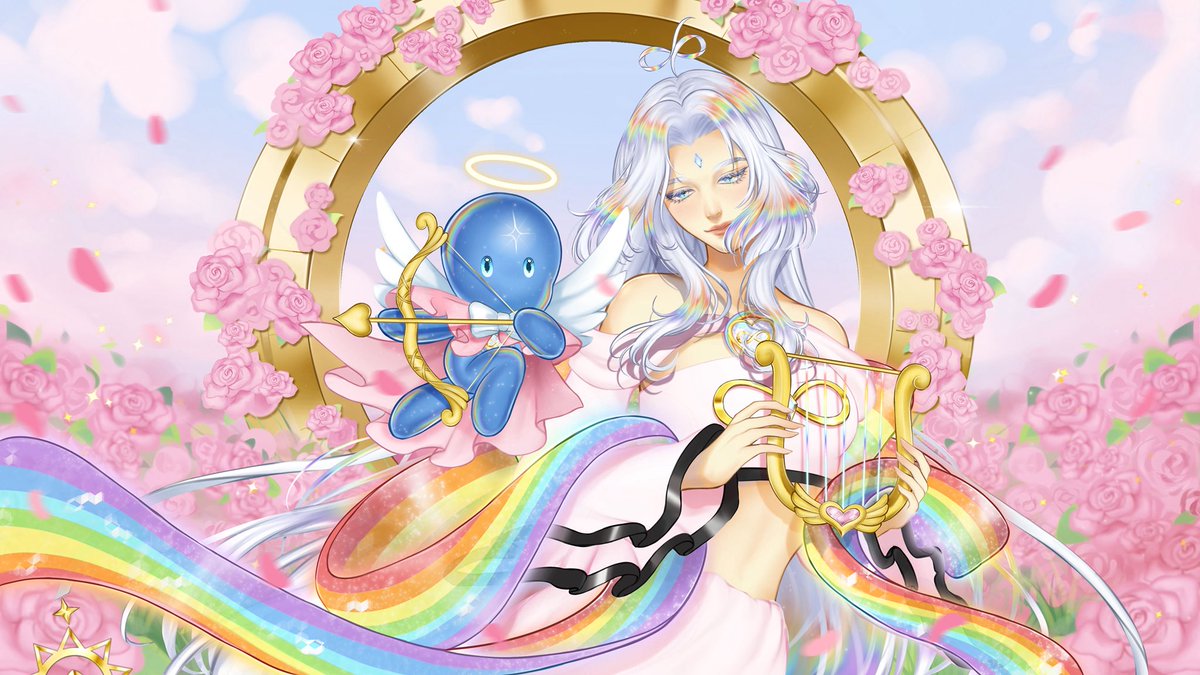 weareluvtara's tweet photo. Happy Valentine’s kindred spirits! May you remember that love is within and all around you always. 💖🙏

Art by @Faneko4 

#ValentinesDay #ValentinesDay2026 #Vtuber #ENVtubers https://t.co/PSfcOtyVUZ