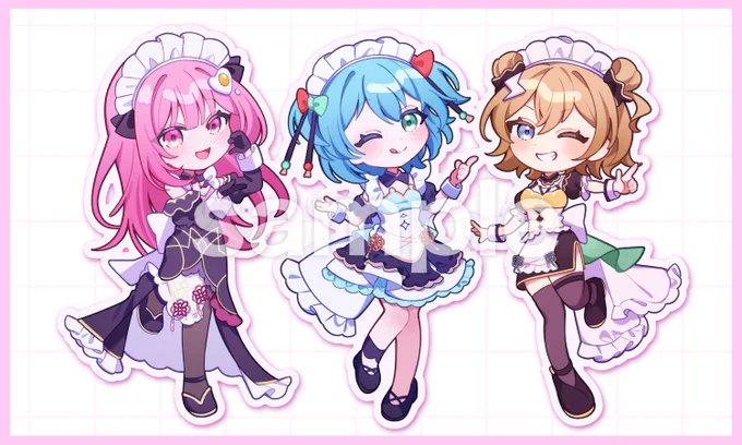 【お仕事】 SATera様の『どきどきキュン!で大暴走』歌ってみた動画にて、イラストを担当させていただきました!