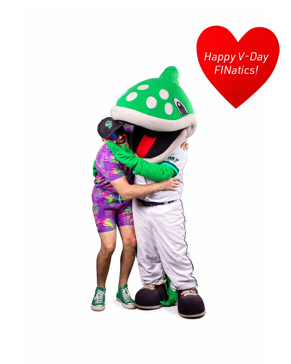 Roses are red.
Violets are blue.
Cancel your dinner plans…
The Jackfish are your real boo. 😘🐟

This Valentine’s Day, we’re swiping right on hot dogs, cold beers, and reckless amounts of PDA (Public Displays of Applause). 💘⚾

Love fades.
Jackfish baseball is forever.