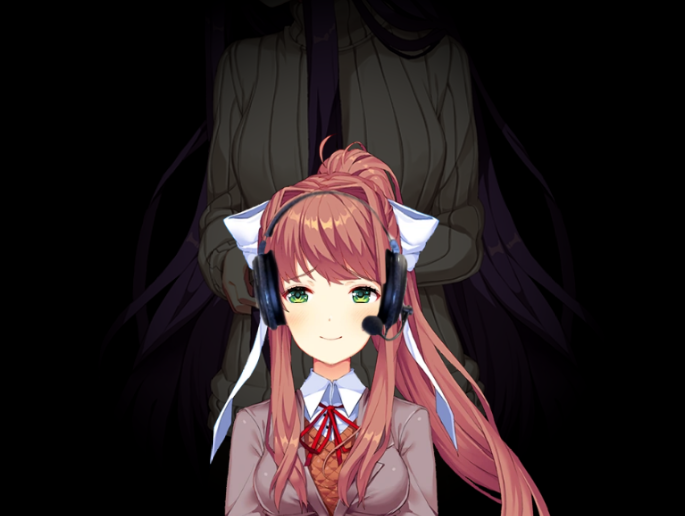People Down Bad for Doki Doki Literature Club tweet media