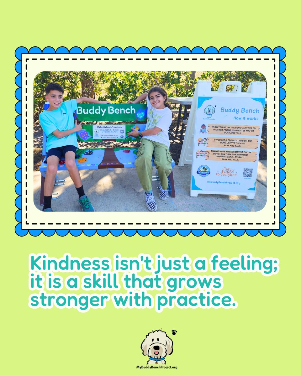 My Buddy Bench Project tweet media