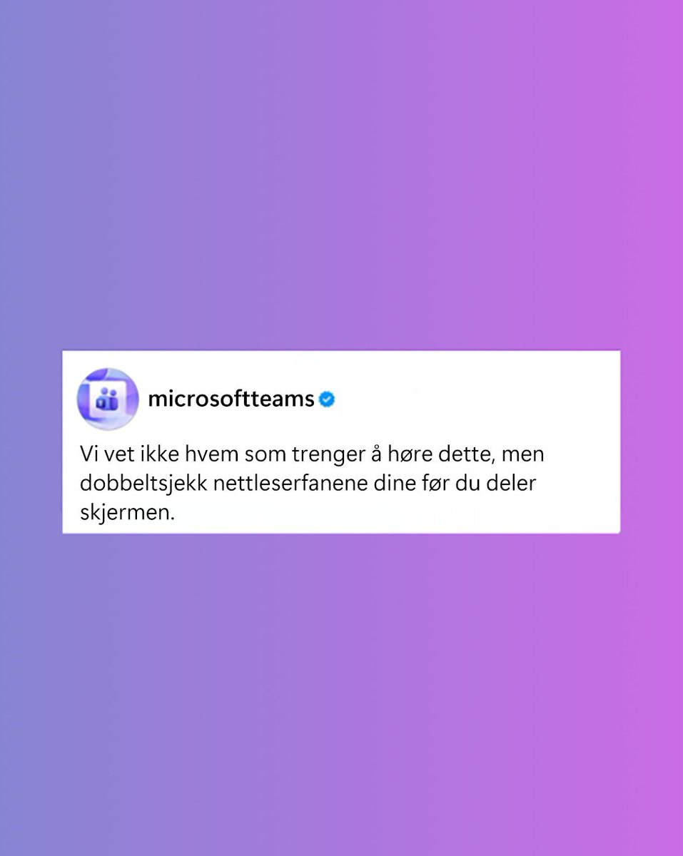 Microsoft Norge tweet media