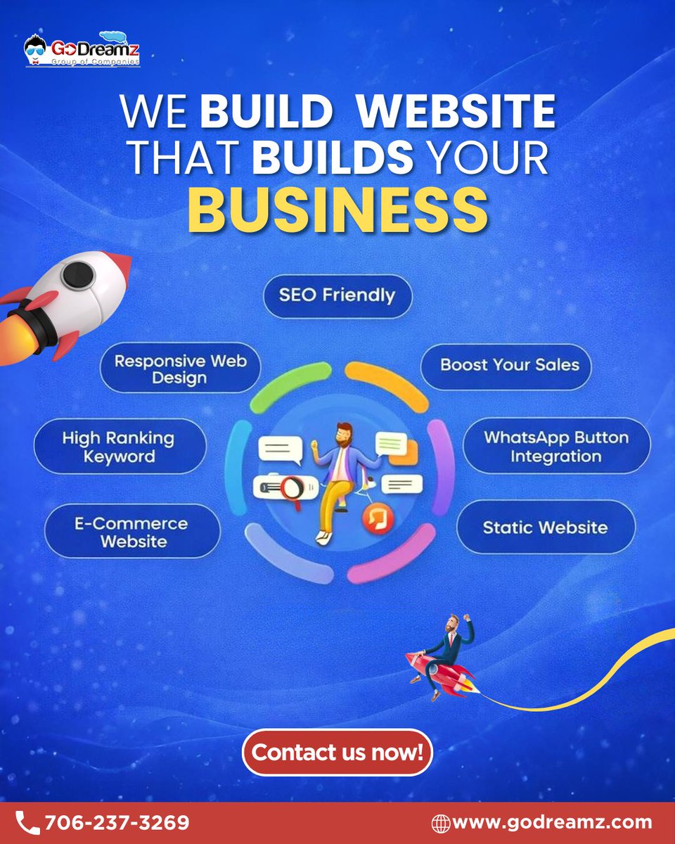 Your website shouldn’t just look good — it should work hard for your business.

A high-performing website builds credibility, ranks on search engines, converts visitors into inquiries, and turns traffic into real revenue.