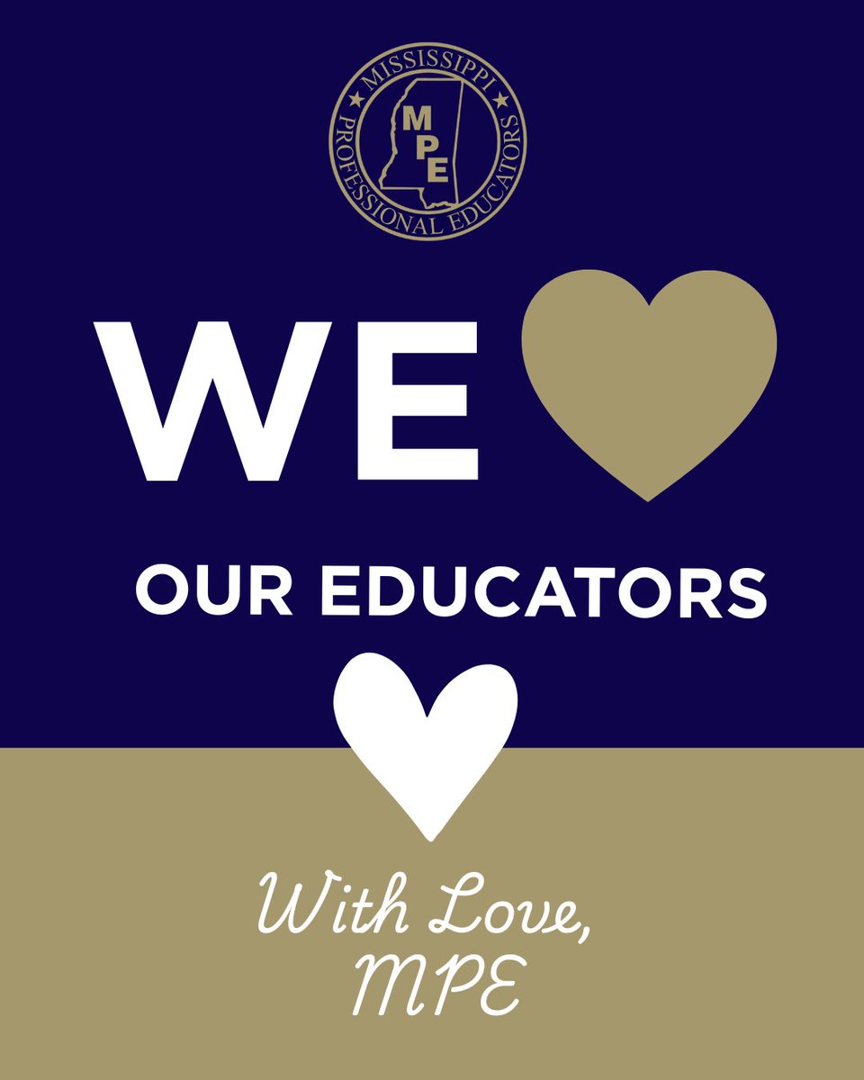 Mississippi Professional Educators tweet media