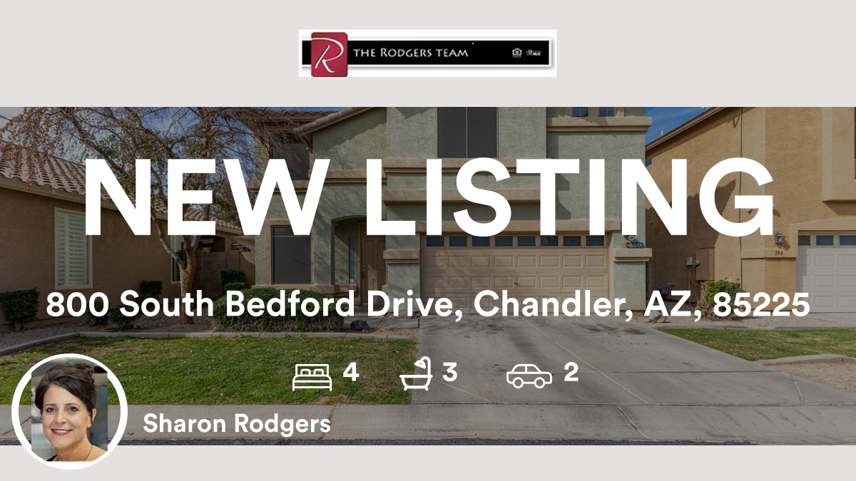 RodgersTeam's tweet photo. 🛌 4 🛀 3 🚘 2
📍 800 South Bedford Drive, Chandler, AZ, 85225

My latest listing on RateMyAgent.
AZ SA532075000
https://t.co/lTlLMfet84

...
#ratemyagent #realestate https://t.co/QfddnnBp0e