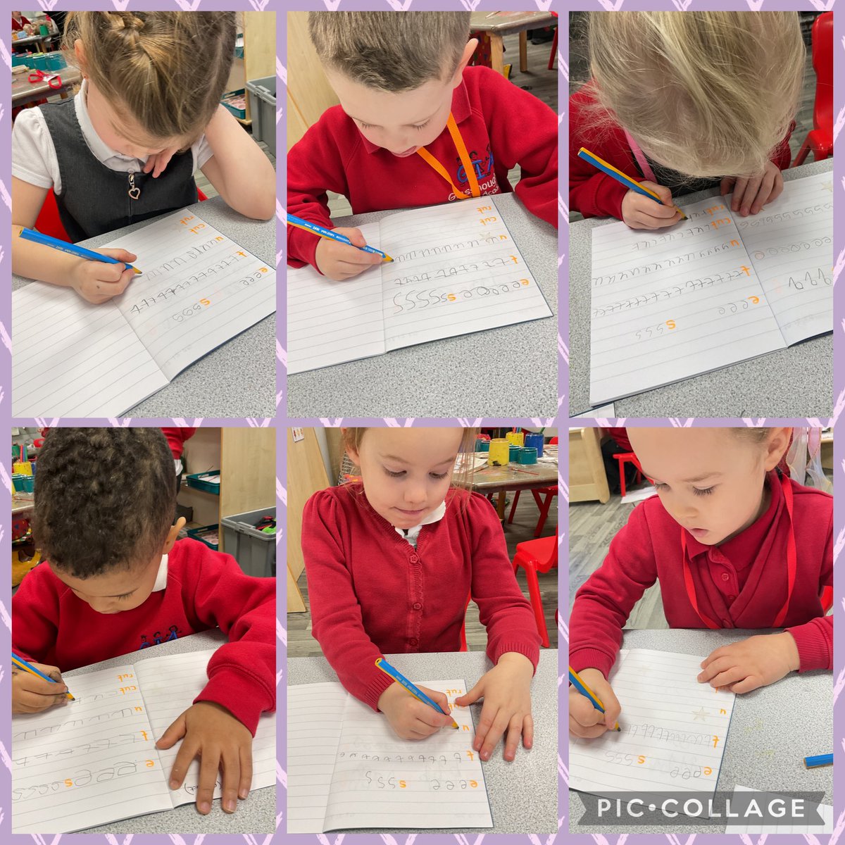 GlasshoughtonIA's tweet image. Handwriting in Reception! ✏️✨
We’ve been practising our letter formation, pencil grip and working hard to keep our writing neat and clear. The children showed fantastic focus and determination — we’re so proud of their progress! 🌟
#Handwriting #EYFS #CastlefordTrust #Aspire