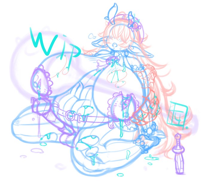 作業中のをもうひとつ。前出したやつから調整してちょっと新しいアイディア追加 