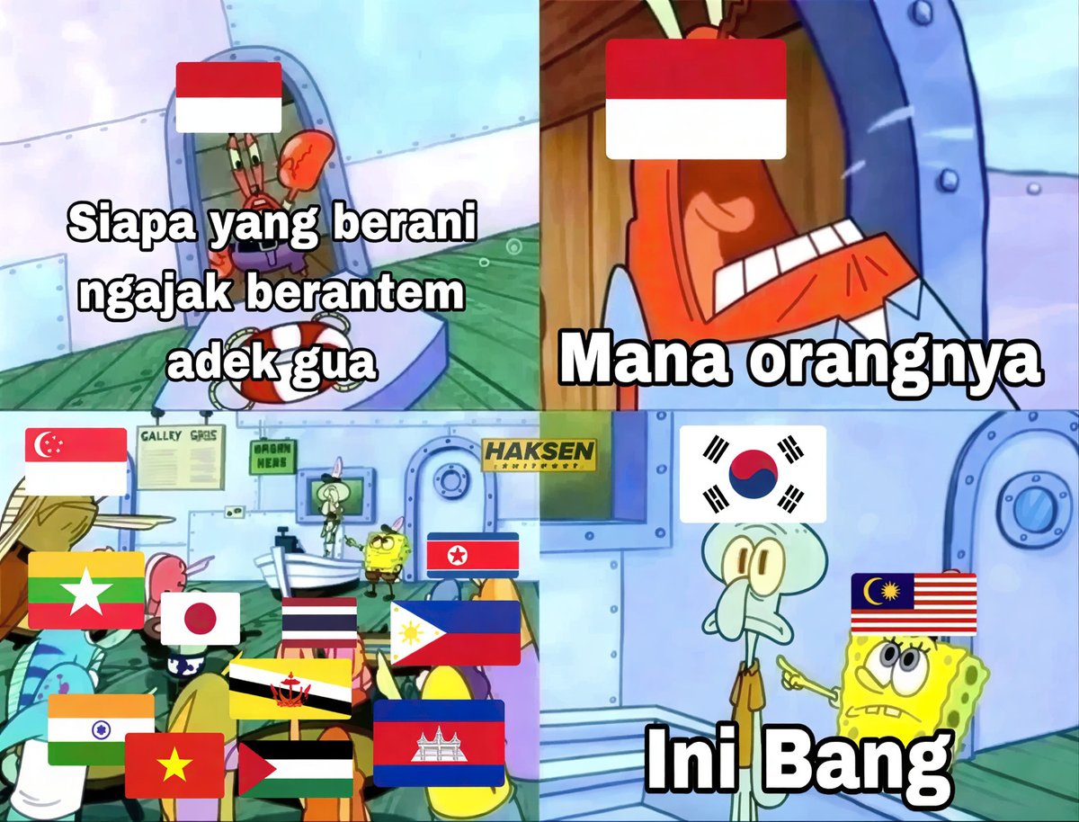 Berawal dari orang korsel ngelanggar aturan sampe merembet ke netizen brazil dan argentina semuanya ikut ke seret 🤣

Knets: andai waktu bisa diputar kembali 😭

#SEAblings