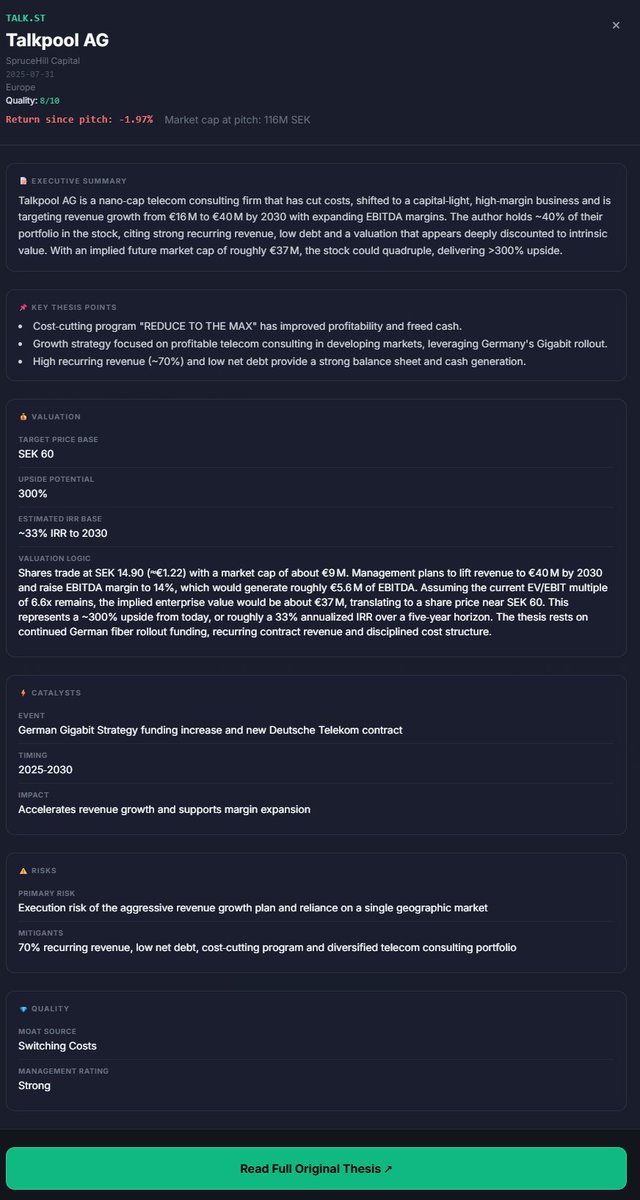 SpruceHill Capital tweet media