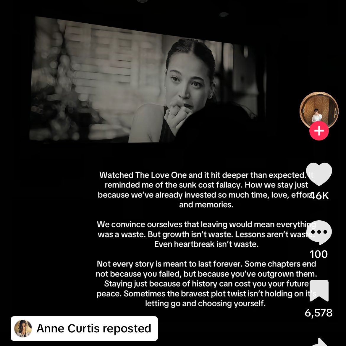 annecurtispls's tweet photo. THIS ANNE CURTIS TIKTOK REPOST?! #TheLovedOne https://t.co/EhH3FBkWO2