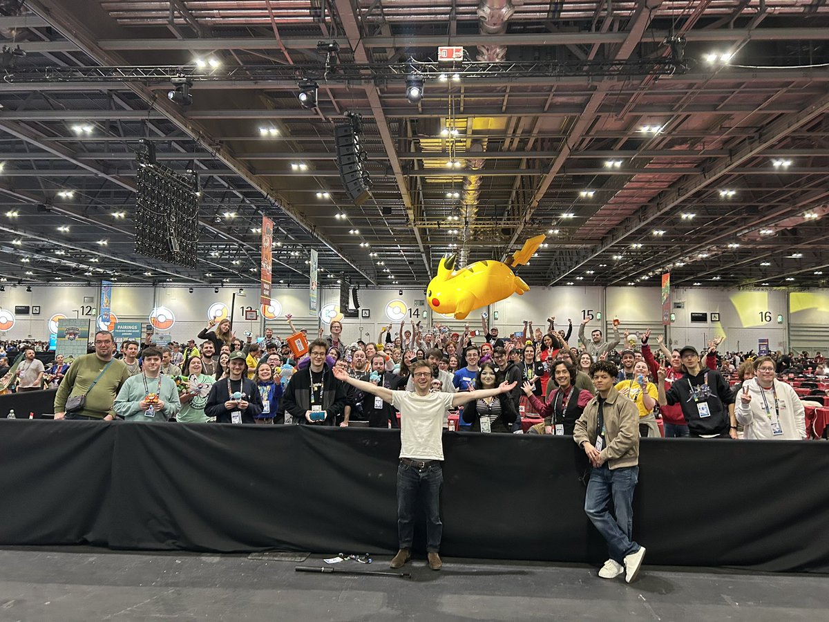 75 people.

18,508 encounters.

3 Shinies - Magikarp, Totodile &amp; Trubbish.

But you better believe what matters is the friends we made along the way.

Thank you to all who attended the #PokemonEUIC Retro Shiny Challenge 2026! ’Til next time!

✨👾 ❤️