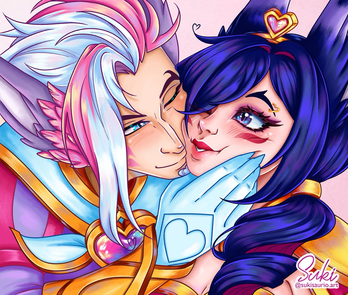 It's Valentines, sweetheart! 💞

#xayah #rakan #yayakan #artoflegends #leagueoflegendsfanart