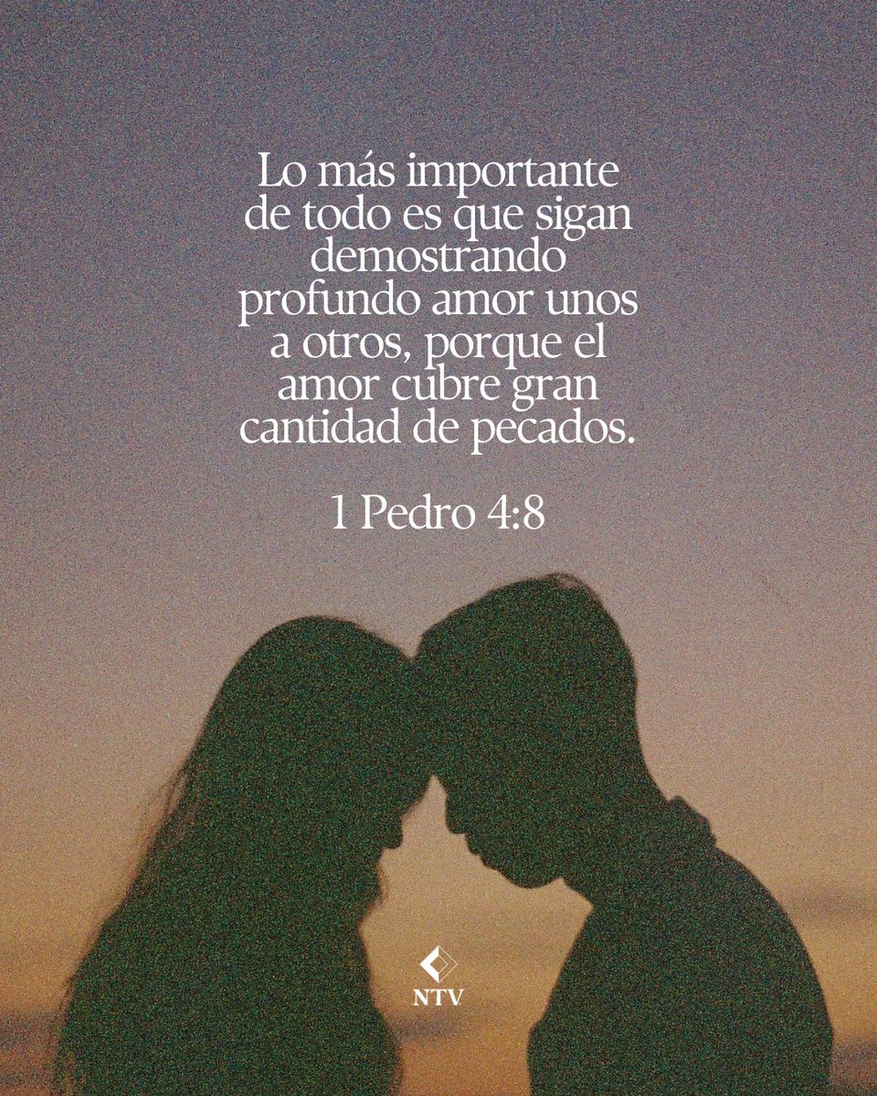Este versículo bíblico nos recuerda que el amor debe ser una prioridad diaria.

La Biblia NTV ayuda a transformar vidas porque es precisa, comprensible y agradable al oído.

#amor #Biblia #NTV #versiculos #FeCristiana #VidaCristiana #SanValentin #ValentinesDay