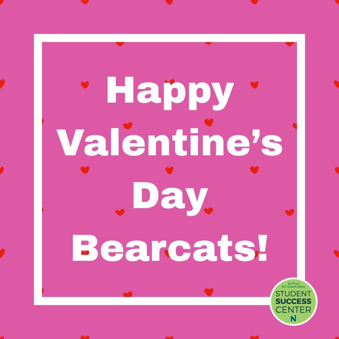 Happy Valentine's Day from your Student Success Center friends💗