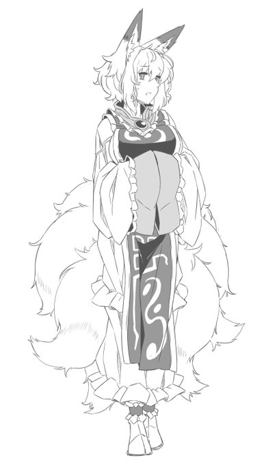 藍様単体とSD絵 