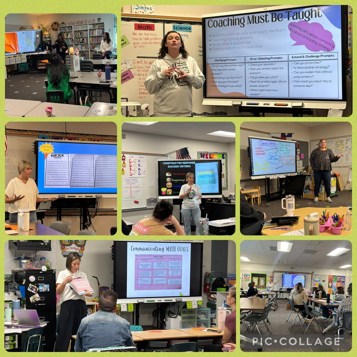 DLE_Lions's tweet photo. Professional learning in action today! Our teachers are sharpening practices, collaborating, and staying focused on what matters most - growth for every student, every day. Proud of the commitment to continuous improvement and excellence. #LevelUp #Impact @EdLeadDanica 🦁 https://t.co/lpPOSvd7XB